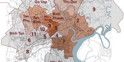 ਜ਼ਿਲ੍ਹਾ ਨਕਸ਼ਾ saigon